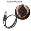 Cable de Audio de 1 XLR Hembra a 2 Macho,