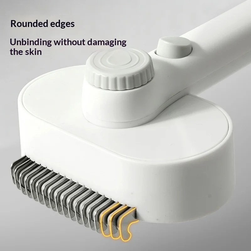 HomeCraft Cat Grooming Brush Self Cleaning