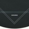 Soozier 24 inch Round Poker Mat, Texas Hold'em Non-Slip Rubber