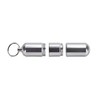 Blanko Aluminium Keyring with Storage Function, Waterproof and Adjustable Length,