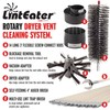 Dryer Vent Duct Cleaning Kit - Gardus RLE42 LintEater Rotary