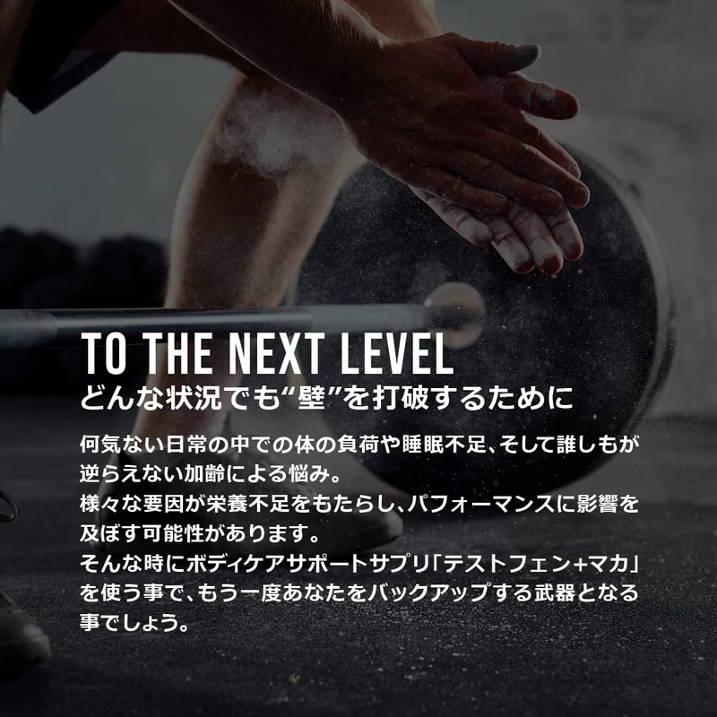 FINE SPORTS 国産ボディケアサポート系サプリ テストフェン＋マカ フェヌグリーク種子 テストステロン 特許成分 酵素分解マカ 90粒30日分