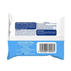 Nuvel Toallitas Desmaquillantes Hidratantes para Rostro y Ojos, 25 Piezas | Para Piel Normal y Mixta | Almohadillas Faciales Tipo Kit de Viaje | Toall