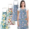 APRONNER 3 PCS Cooking kitchen Baking Aprons for Women with