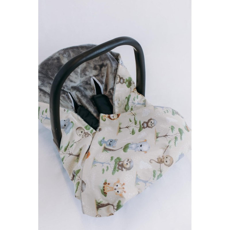 Viculii Double Sided Baby Wrap for car seat | baby