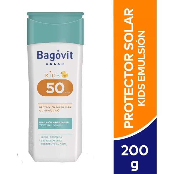 Bagóvit Protector Solar Bagovit Kids Emulsion Hidratante Fps50 200ml
