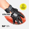 Basic Black Sticky Football Receiver Gloves