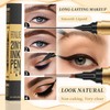 Magic Eyebrow Pencil, 2 in 1 Upgrade Multifunction 3D Microblading
