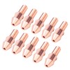 10Pcs Welding Contact Tip Submerged Copper Arc Nozzle Accessory M12