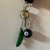 MGBISYI Ball Key Chains Eight Ball Billiards Fashion Keychain (1
