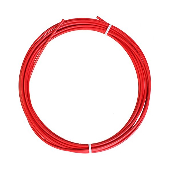 SUNLITE SIS Cable Housing, 4mm x 25ft, Red