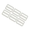 JYC CREATIVE 6 Backpack Buckles, Choose Size and Color, Plastic