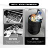 wuyaoyao Car Trash Can, Collapsible Pop-up Automotive Garbage Can Bag,
