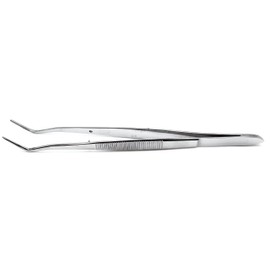 Meriam Foil Dental Cotton Tweezer Serrated Angled Beak Dressing Pliers Surgical Forcep Diagnostic Instruments
