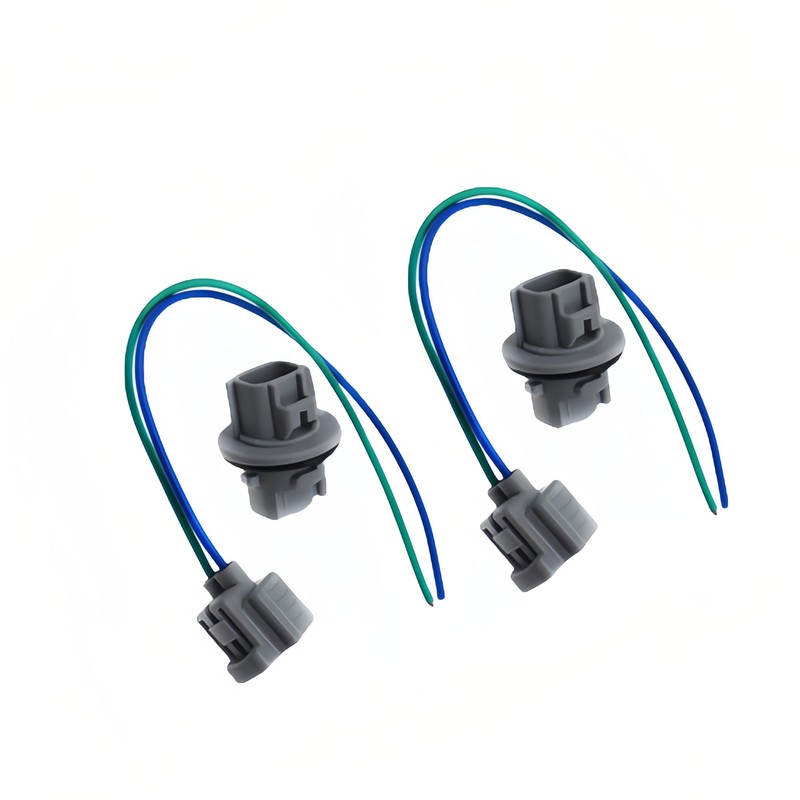 Lskioer 2 Set Turn Signal Socket and Connector Pigtail Lead,