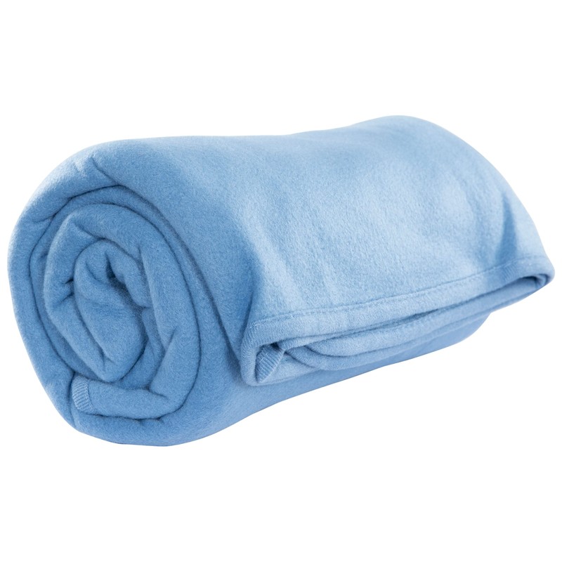 Trespass Snuggles Travel Blanket, 120 cm, Blue (Denim), Each