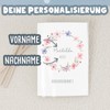 hellomini Hausaufgabenheft-Hülle DIN A5 – Personalisierter Einleger mit Name –