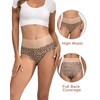 INNERSY Women's Underwear Cotton Briefs Underwear for Women Breathable High