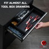 ONREVA Tool Box Organizer Tray Divider Set, Extra Large Toolbox