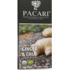 Pacari Ginger & Chia Chocolate Bar - 1.76 oz. 50 g.