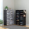 HOMIDEC Shoe Rack, 8 Tier Shoe Storage Cabinet 32 Pair