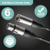 Stagg Cable de micrófono estándar SMC6 de 19.7 ft