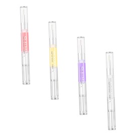 minkissy Cuticle Nail Pen Set 4pcs Manicure Nourishing Pens Cuticle Oil for Nails Tool