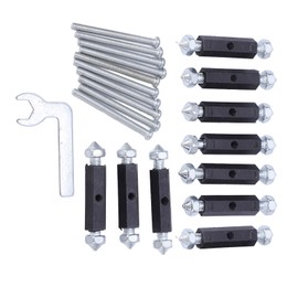 Reparador de Casete, Fijación Firme para Evitar que Se Afloje la Herramienta de Reparación de Caja de Pared de Acero de Aleación para Toma de Interruptor de Luz (Varilla de