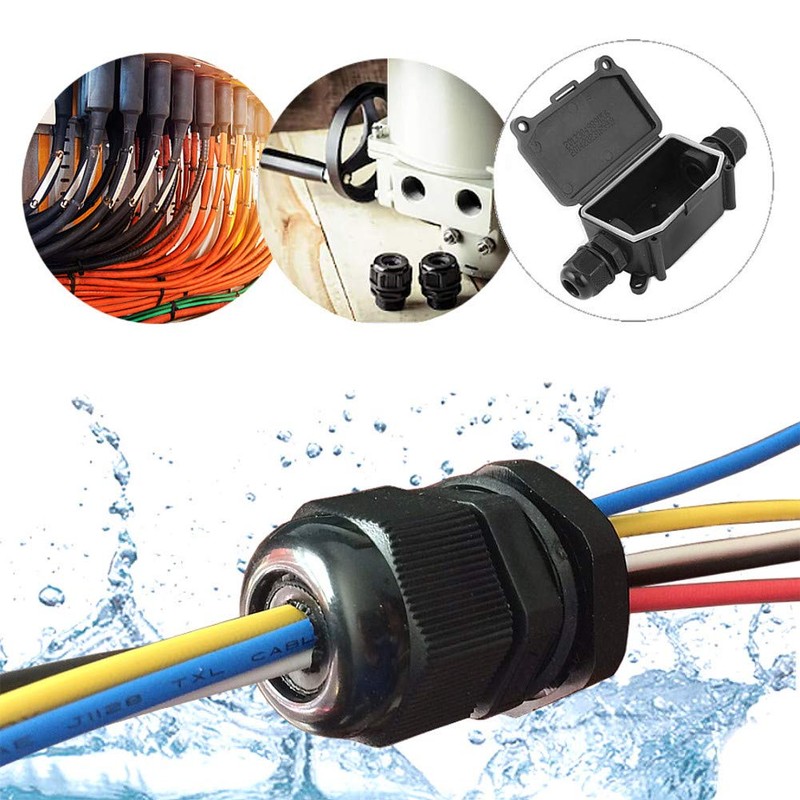 MGI SpeedWare Strain Relief NPT Nylon Cord Grip Cable Glands