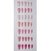 Baby Boomer [Handmade Nail Tips] Emily Nail - Long Square