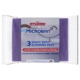 Microban Heavy Duty Scouring Pads