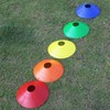 TRIXES Pack of 20 Sports Marker Cones Multicoloured Football Sports