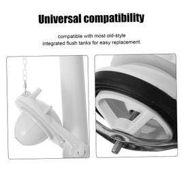 Operitacx Zubehör für Ablassventile WC-Spüler-Ersatzset System spülen automatische Toilettenspülung Bausatz Tank Teile der Toilettenspülung Toilettenspülventil tauschen Toilettenventil abs