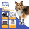 GYURO 2Pairs Anti Slip Dog socks paws stop licking,Dog Boots&Paw