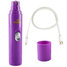 Hertzko Electric Cat & Dog Nail Grinder - Rechargeable Cat Nail Grinder & Dog Nail Grinder Small Dogs & Large Dogs Trimmer, Professional Pet Grooming Kit with USB Wire