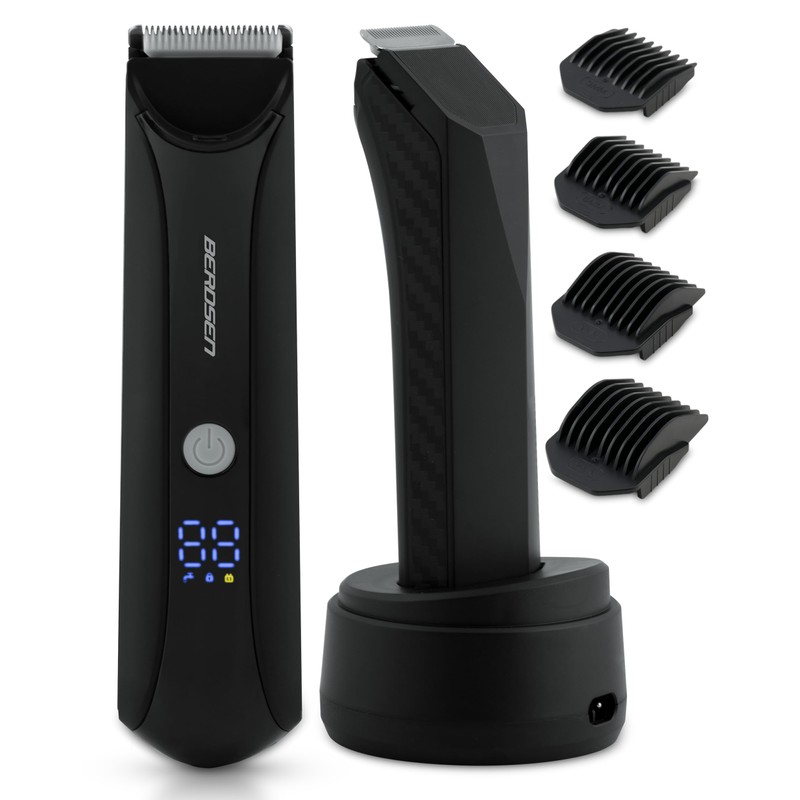 Berdsen Men's Electric Beard Trimmer with 4 Comb Attachments 3-12