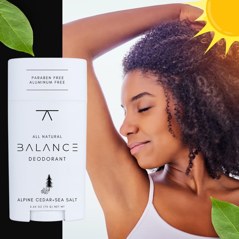 BALANCE All Natural Deodorant (Alpine Cedar & Sea Salt)