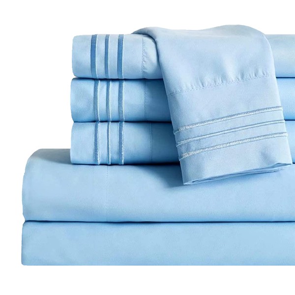Mocassi Queen Sheet Set - Luxury Hotel 1800 Premier Bedding