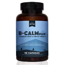 Natural Rhythm B-CALMplex, Unique B Vitamin Blend, B Complex Supports Proper Nerve Function and Relaxation, 3 Month Supply, 90 Capsules