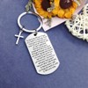 Vadaka Correctional Officer Keychain Gift Prayer Jewelry Christian Gift Religious