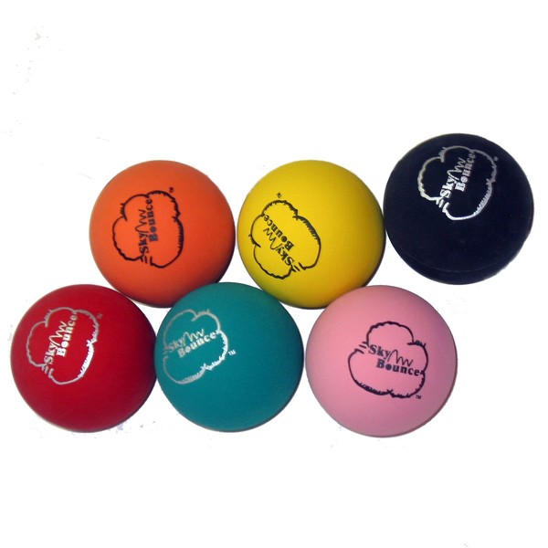 Sky Bounce Ball 3pk - Assorted Colors 2"