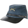 Hutshopping Nordstaaten Men's Leather Hat – One Size (approx. 55-60