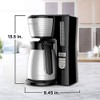 BLACK+DECKER BLACK+DECKER 12-Cup Thermal Programmable Coffee maker, Brew Strength Selector,