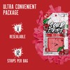 SOUR STRIPS Wild Cherry Flavored Candy | Deliciously Chewy Belts
