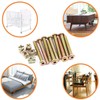 15 Sets Furniture Bolt Nut Set M6 Hex Socket Cap