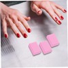 Beavorty 100pcs Block Nail File Double-sided Buffing Sponge for Manicure