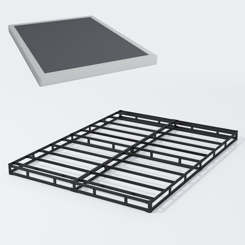 Vaciwe 4 Inch Full Box Spring and Cover Set, Box