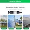 Conector de Fusible Solar Fotovoltaico Macho Hembra IP67 Soporte de
