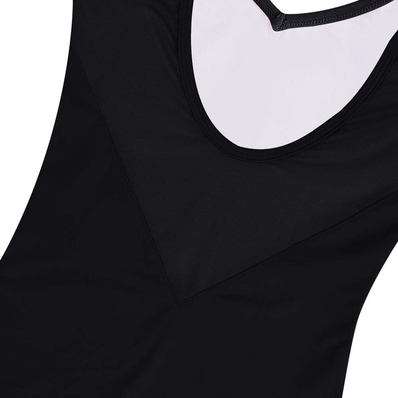 Bezioner Girls' Ballet Leotard 3/4 Sleeve Leotard, black