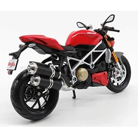 Meist 1/12 Ducati Street Fighter Maisto 1/12 Ducati Mod. Streetfighter S Motorcycle Bike Model On-Road Road Road Bike Plastic Model